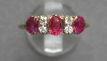 Edwardian Ruby And Diamond Engagement Ring.