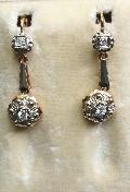 Vintage Diamond Earrings Vintage Diamond Earrings