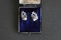 1940s Diamond And Pearl Earrings.