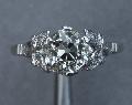 1940s Diamond Solitaire Engagement Ring. 1940s Diamond Solitaire Engagement Ring.