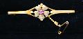 Edwardian Pretty Bar Brooch