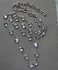 1920s Moonstone Long Guard Chain
