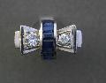 Stylish 1940s Bow Ring
