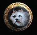 Victorian Dog Brooch