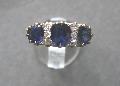 Vintage Sapphire And Diamond Ring