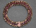Rose Gold Ruby Bracelet