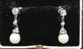 Victorian Pearl And Diamond Earrings
