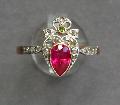 Antique Ruby And Diamond Ring