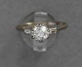 Solitaire Diamond Engagement Ring