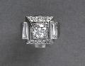 Art Deco Diamond Engagement Ring