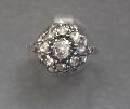Victorian Rose-cut Diamond Engagement Ring