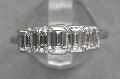 Vintage Baguette Diamond Ring.