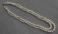 Art Deco Pearls  With A Diamond Clasp