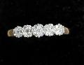 Daisy Five Stone Diamond Ring