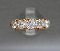 Victorian Five Stone Diamond Ring