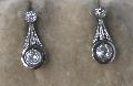 Edwardian Diamond Drop Earrings