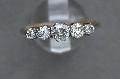 Diamond Five Stone Ring 1920s