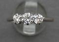1920s Three Stone Diamond Ring