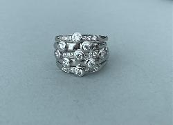 Stunning Multi-band Diamond Ring