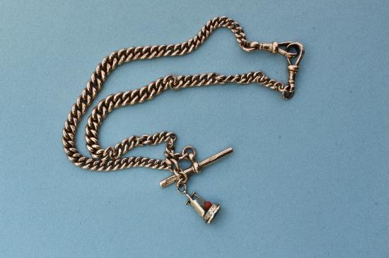 ANTIQUE ROSE GOLD ALBERT CHAIN