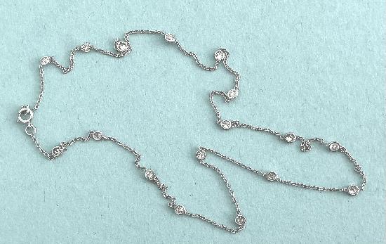 DIAMOND STATION NECKLACE