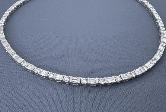 FINEST QUALITY DIAMOND CHOKER NECKLACE