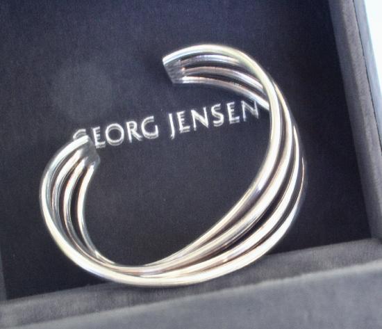 GEORG JENSEN SILVER BANGLE