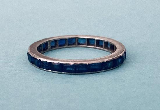 SAPPHIRE FULL ETERNITY RING