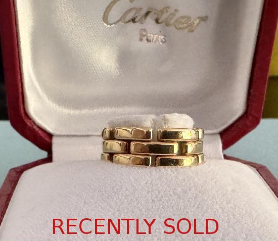 CARTIER GOLD RING CARTIER GOLD RING