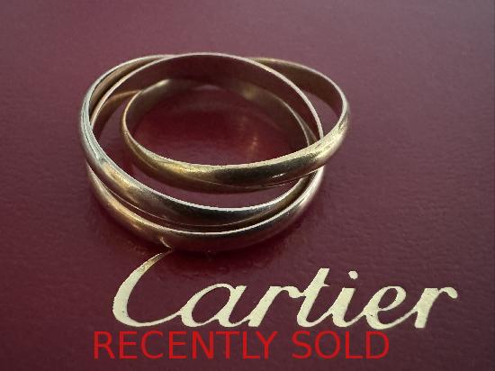 CARTIER TRINITY RING