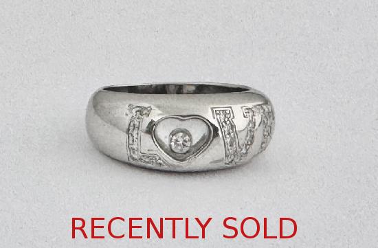 CHOPARD HAPPY DIAMONDS RING