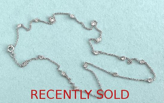 DIAMOND STATION NECKLACE