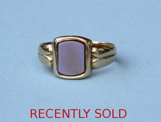 SARDONYX VINTAGE SIGNET RING SARDONYX VINTAGE SIGNET RING