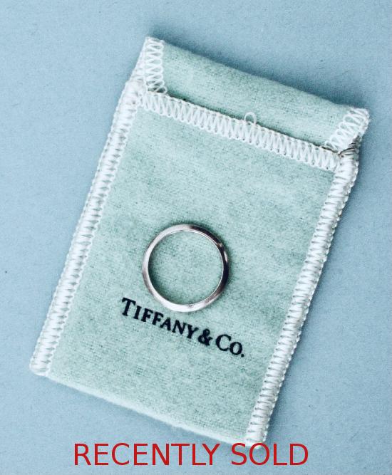 TIFFANY PLATINUM WEDDING RING