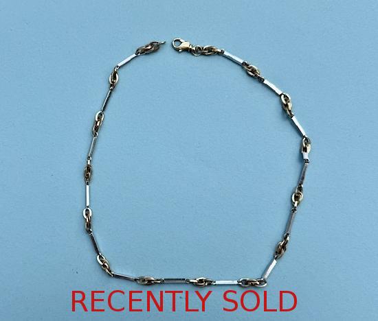 TWO COLOUR GOLD NECK CHAIN