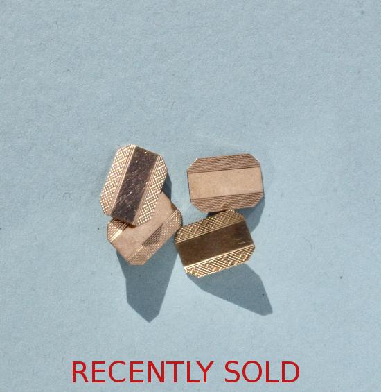 VINTAGE GOLD CUFFLINKS