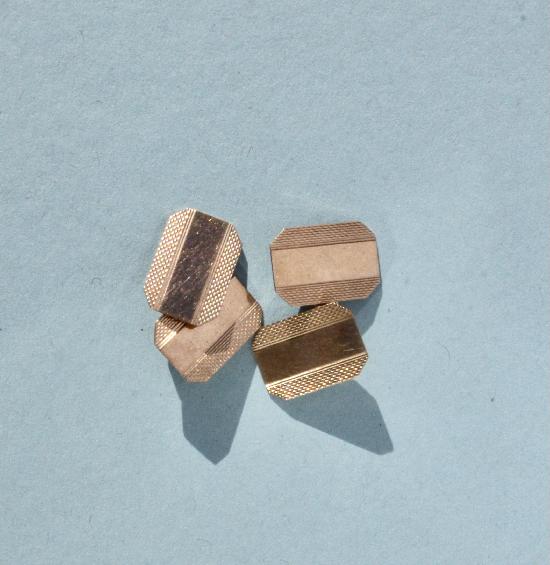 VINTAGE GOLD CUFFLINKS