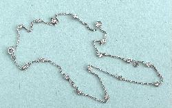 Diamond Station Necklace
