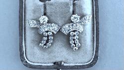 Fine Quality Diamond Earrings 