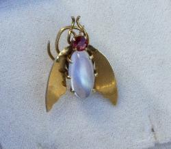 George V1 Bug Brooch