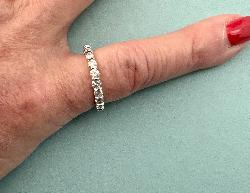 Platinum Diamond Eternity Ring