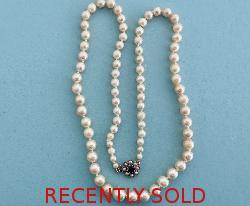 Charming Pearls With Edwardian Clasp