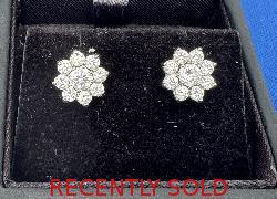 Delightful Daisy Cluster Earrings