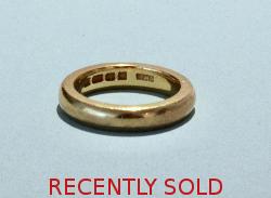 Heavy Gold 22ct Wedding Band