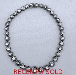 Rare Rose-cut Diamond Necklace
