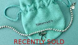 Tiffany Silver Bow Bracelet