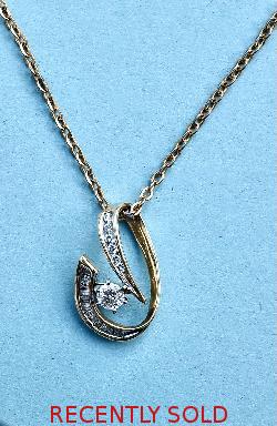Vintage Diamond Pendant