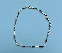Two Colour Gold Neck Chain